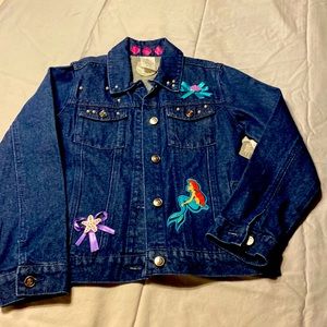 Disney Store Little Mermaid Size 9/10 Devin Jacket, NWT